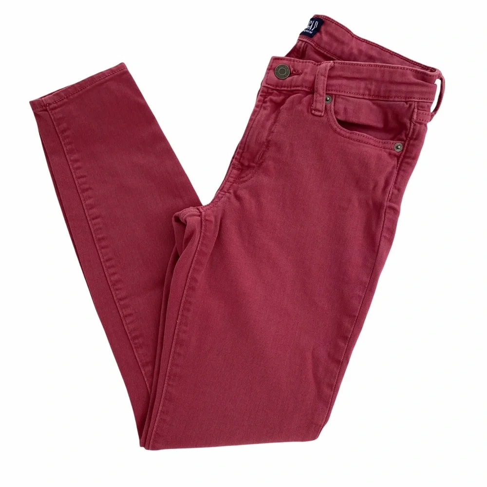 GAP Skinny Womens 25 Ankle Jeans in Wild Rose